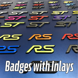 Badges with Gel Inlays