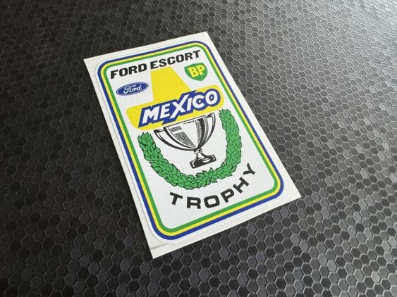 Ford Escort Mk1 Mexico trophy Decal