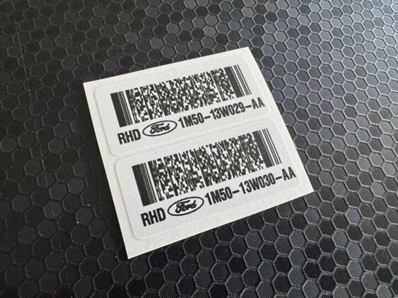 Focus Mk1 RS - Headlamp Decals - RHD - Pair