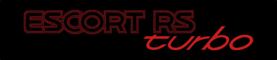 Escort RS Turbo Showplates - 90 Spec