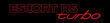 Showplate escort rs turbo 90 BlackRed
