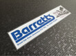 Barretts of Canterbury Jaguar Land Rover dealer sticker 225x55 AP