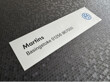 Martins of Basingstoke VW dealer sticker 200x55 AP