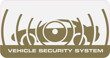 Toyota Vehicle Security System sticker 60x32mm