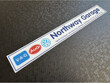 Northway Garage VW Audi Wembley Dealer sticker 300x38 AP
