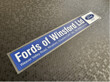 Fords of Winsford Ford Cheshire 250x40mm AP