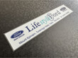 Lifestyle Ford Tunbridge wells Kent dealer sticker 250x50 AP