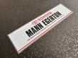 Mann Egerton Toyota Wallington Surrey dealer sticker 295x78 AP