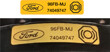 Racing Puma Brake Servo sticker 70x15mm