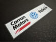Carron Motors VW Falkirk dealer sticker 285x80mm AP