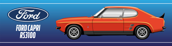 Capri RS3100 - Garage Banner