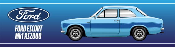 Escort Mk1 RS2000 - Garage Banner