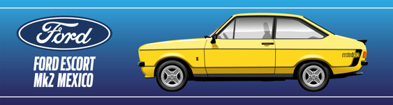 Escort Mk2 Mexico - Garage Banner