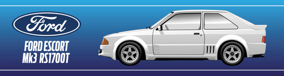 Escort Mk3 RS1700T - Garage Banner