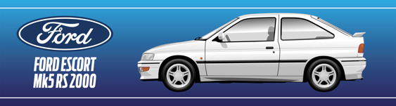 Escort Mk5 RS2000 - Garage Banner