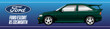 Banner Escort RS Cosworth Green
