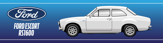 Escort Mk1 RS1600 - Garage Banner