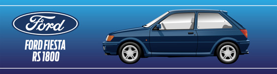Fiesta Mk3 RS1800 - Garage Banner