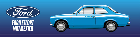 Escort Mk1 Mexico - Garage Banner