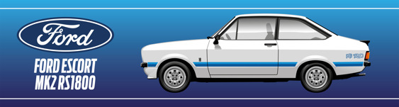 Escort Mk2 RS1800 - Garage Banner