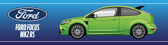 Focus Mk2 RS - Garage Banner