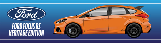 Focus Mk3 RS Heritage Edition - Garage Banner