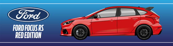 Focus Mk3 RS Red Edition - Garage Banner