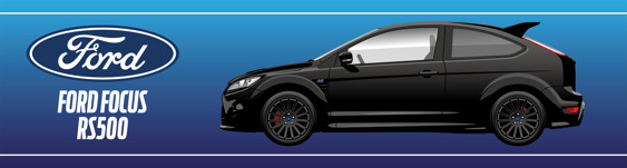 Focus Mk2 RS500 - Garage Banner