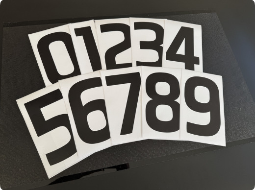 Rally Door Numbers