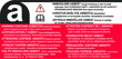 Capri 280 Asbestos decal