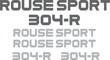 Rouse Sport Decals 304R