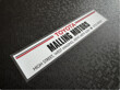 Malling Mototrs Toyota Kent Dealer Sticker 230x50 AP