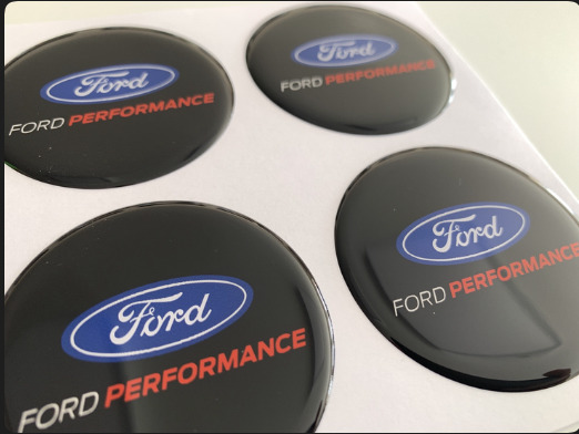 Ford Performance Wheel centre Badges - Set of 4