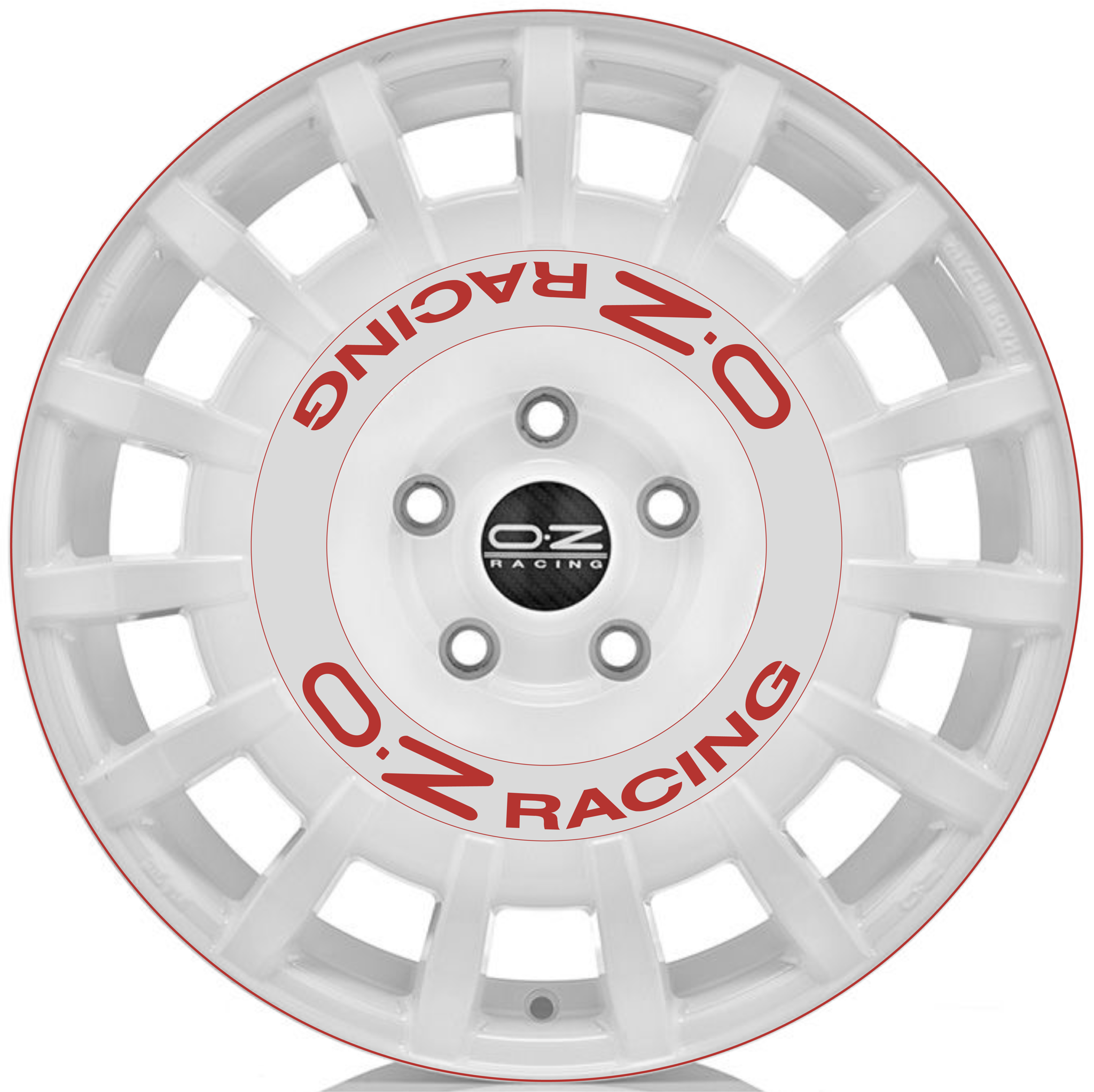 OZ Racing Wheel decals to suit OZ Rally Wheels