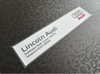 Lincoln Audi dealer sticker 255x55 AP