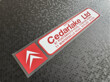 Cedarlake Citroen Cobham Byfleet dealer sticker 250x50mm AP