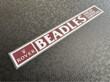 Beadles of Sidcup Rover dealer sticker 250x34mm AP