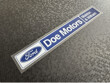 Doe Motors Ford maldon and witham dealer sticker 295x45mm AP