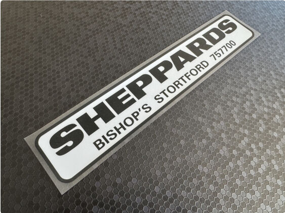 Sheppards - VW Audi - Bishop Stortford - Dealer Sticker
