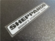 Sheppards VW Audi Bishops Stortford dealer sticker 260x50 AP