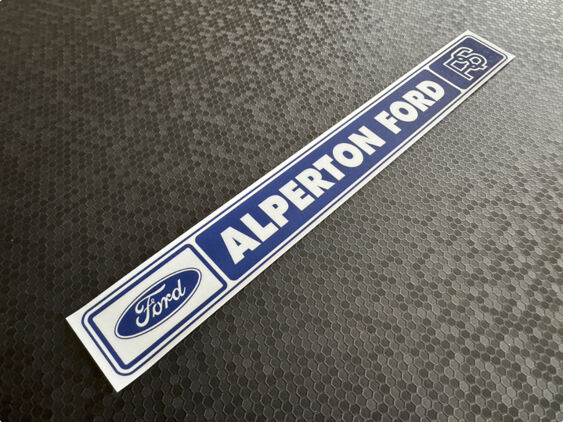 Alperton Ford - Ford RS - Dealer Sticker