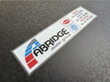 Abridge Dealer Group VW Audi Abridge Harlow Woodford dealer sticker 230x60 AP
