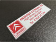 Hidsons Citroen Rainham Kent dealer sticker 230x64 AP