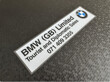 BMW GB Ltd Tourist and Diplomatic Sales Dealer Sticker 235x60 AP