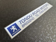 Tondu Road Motors Bridgend Peugeot dealer sticker 250x40 AP
