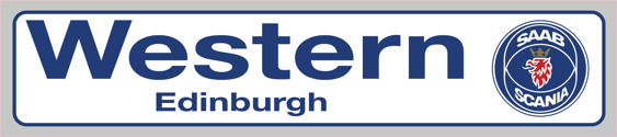 Western Saab - Edinburgh - Dealer Sticker