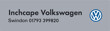 Inchcape Swindon VW dealer sticker 200x55