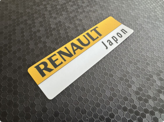 Renault Japon - dealer sticker