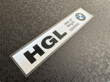 HGL Isle of Wight BMW Dealer sticker 200x40mm AP