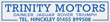 Trinity Motors Daimler Jaguar Rover Triumph Hunckley dealer sticker later phone number 250x50